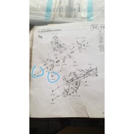 KAWASAKI Radiator Top Frame Bolt Code 92154A Motor Ninja 250 Z250 Versys 250