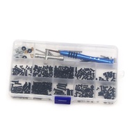 For Wltoys 144001 144010 124016 124017 124018 124019 124010 RC automotive screws Flat head screws Cr