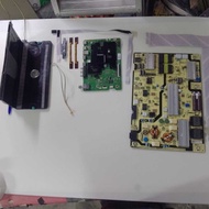 SAMSUNG UA70AU8000K 70" TV POWER SUPPLY, POWER BUTTON, RIBBON CARD, STRIP AND SPEAKER