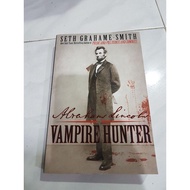 Imported book Novel Abraham Lincoln Vampire Hunter SETH GRAHAM SMITH preloved