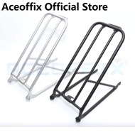 Aceoffix Bicycle Standard Rear Rack for Brompton Rack aluminum alloy 300g Shelf