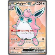 Pokemon TCG Card Wigglytuff EX SV 151 187/165 Full Art Secret