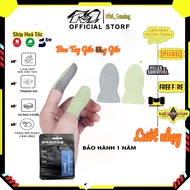 New Bear FS07 green ff gaming gloves, super sensitive anti-sweat gaming fingers for mobile and Pubg 
