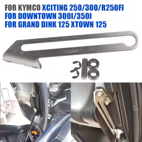 For KYMCO Xciting300 XCITING 250 300 R250Fi Downtown 350I 300I Seat Stopper Tracks Parts Motorcycle