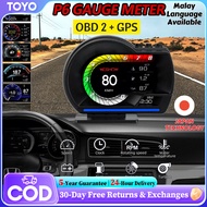 CAR LED ALL CAR USE P6 OBD GAUGE METER OBD2 METER OBD+GPS P6 OBD2 DIGITAL METER SCANNER FOR PROTON H