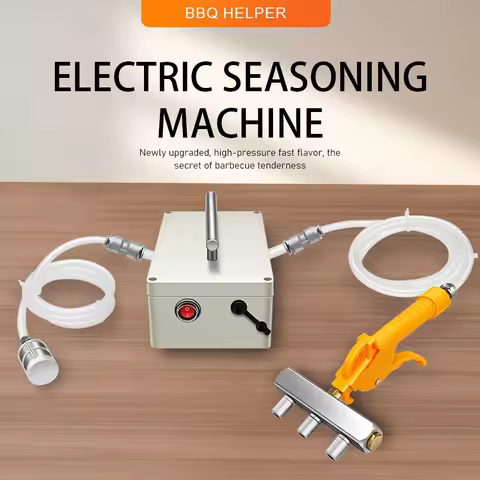 Electric Meat Pickling Machine Saline Injection Pump Meat Marinated Syringe Electric High Pressure B