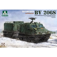 Takom 2083 Bandvagn BV 206S Articulated Armored Personnel Carrier with Interior 1:35 Scale Model Kit