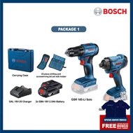 BOSCH 18V GDR 180-LI Cordless Impact Driver GSB 185-LI Cordless Combi GSR 185-LI Cordless Drill & Dr