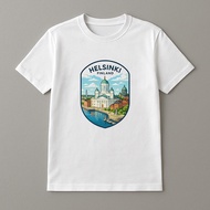 Finlandia Souvenir T-shirts | Finlandia's Special T-Shirt | Helsinki Finland Tour Victory T-Shirt