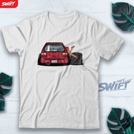 Tasged Forester T-SHIRT (Eddie & 39s Fozzy) JDM TSHIRT DISTRO CLOTHES