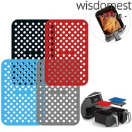 WISDOMEST Air Fryer Mat Accessories Rectangle Nonstick Reusable for Ninja Foodi DZ201