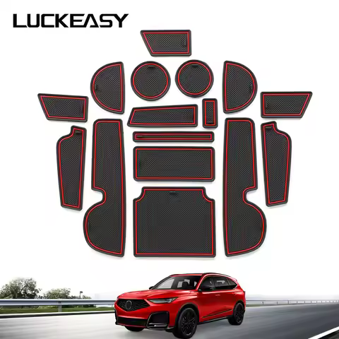 for Acura MDX 2022-2025 Car Gate Slot Mat Interior Accessories Non-Slip Mats Cup Holders Protective