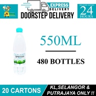 SPRITZER MINERAL WATER - 550ML X 24 BOTTLES (480 BOTTLES)