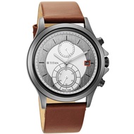 Titan Analog Gray Dial Men's Watch-1870QL01