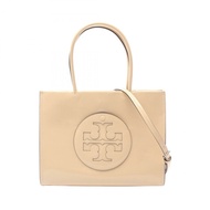 Tory Burch Ella Bio 小號單肩托特包 161876700 漆皮 米色 全新