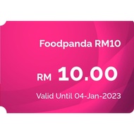 (BUKA 8am-11.00pm) Foodpanda E-Voucher Instant