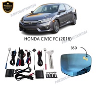 HONDA CIVIC FC (2016) BLIND SPOT DETECTION SYSTEM (CERMIN BIRU)