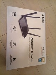 D Link AC1200 router