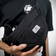 anom like uniql0 tas selempang jala parasut anti air  tas pinggang 0.3 unisex tas bulan cewe cowok S