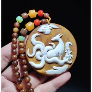 Ambergris 9Tails Fox Pendant Sets 龙涎香，九尾狐