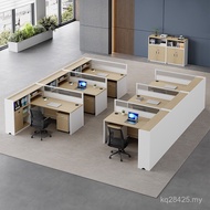 Table Company Staff Office Simple Staff Table Financial 4 Double Desk Combination Office 6 Table Cha