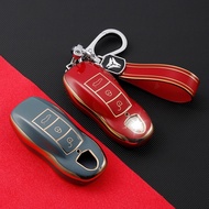 Porsche Key Case Chain macan 911 718 panamera