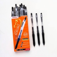 HITAM Kokoro Black Ballpoint Pen - 1pcs Kokoro Zebra Pen