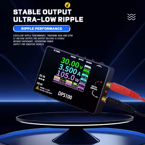 DPS100 Adjustable Voltage Regulator 30V 5A 100W Max Pocket Size Bench Switching Programmable Voltage