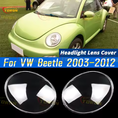 For VW Beetle 2003-2012 Car Headlight Lens Cover Headlamp Shade dust cover for headlights car access