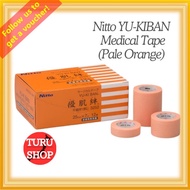 Nitto YUKIBAN Non-woven Medical Tape - Hypoallergenic and gentle on the skin, available in a variety
