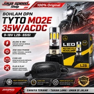 { TYTO } Led Motorcycle M02e 6 Sides 35W L2b AC/DC White Flashing Aluminum Headlight