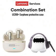 Lenovo LE208 Minimalist Business Bluetooth Earphones And Protective Case Set, Bluetooth 6.0 Instant 