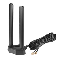 WiFi 6 6E Tri-Band 2.4GHz + 5 GHz + 6GHz Magnetic Base WiFi Antenna for Wireless WiFi 6 6E Router Ho