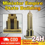 Souvenir Empire State building alloy 18CM Souvenir/ New York USA Miniature Empire State 1:150000