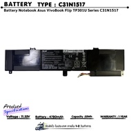 ASUS Battery C31N1517 (ASUS VivoBook Flip TP301 TP301U TP301UA TP301UJ Series)