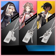 [GUYN] Necklace Arknights Arknights Ark U-TREASURE Arknights Ghost Shark Spine Silver Jewelry Neckla