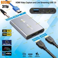 HDMI Audio & Video Capture Card, Game and Live Streaming Device EZCAP 311P Game Link USB 3.0 HD Live