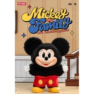 POPMART Mickey Family Cute Together Pendant Series Figures Mystery Box Gifts Cute Ornaments
