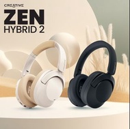 💥 原裝行貨 激減優惠 歡迎消費卷💥 Creative Zen Hybrid 2配備混合 ANC 功能的無線頭戴式耳機