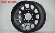 ล้อแม็ก ขอบ16” ZEUS By Lenso Z03 16x8.0 6/139.7 ET+20 ดำ ผลิต🇹🇭ราคาชุด4วง✅ แถมจุ๊บลมยาง👍ล้อแท้มีรับป