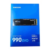 Samsung 990 EVO 2TB PCIe5.0 x2 / 4.0 x4 M.2 2280 SSD (R:5000MB/s), MZ-V9E2T0B