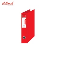 Adventurer Ring Binder 3R Rb325Fc Long 2.5In Dtype W Label On Side, Red