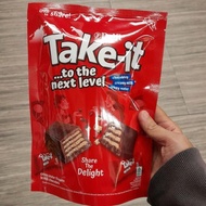 Delfi Take It Share Pack chocolate with wafer 56gr