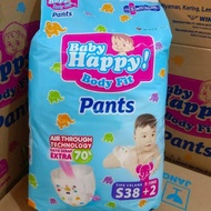 Popok Popok Bayi Murah / Pampers Baby Happy Pants S40/M34/L30/XL26/XXL24 - Baby Happy