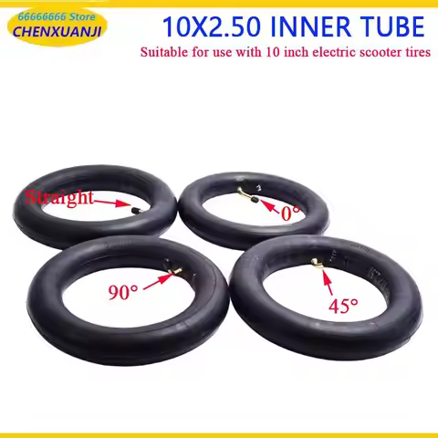 10 Inch Electric Scooter Butyl Rubber tube 10X2.50 10x250 Inner Tube 10x2.50 Camera Balancing Car