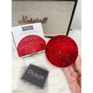 Red Dublin crystal coasters