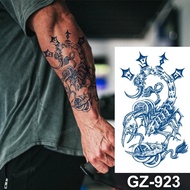 tatto temporer scorpio peremium tato tahan 1 bulan desain terbaru