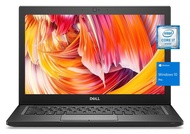 Dell Latitude 7280 Intel Core i7-6600U X2 2.6GHz 16GB 256GB SSD 12.5', Black (Renewed)