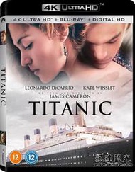 迅達4K UHD藍光影片4K1843-鐵達尼號/泰坦尼克號 Titanic (1997)HDR10+杜比視界 