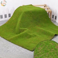 PEWANYMX Fake Moss Grass Turf, DIY Eternal Life Artificial Moss Carpet, Outdoor Grass Mat Lifelike D